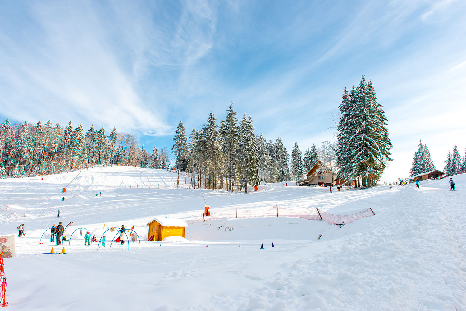 Espace ludique Col de Marcieu hiver