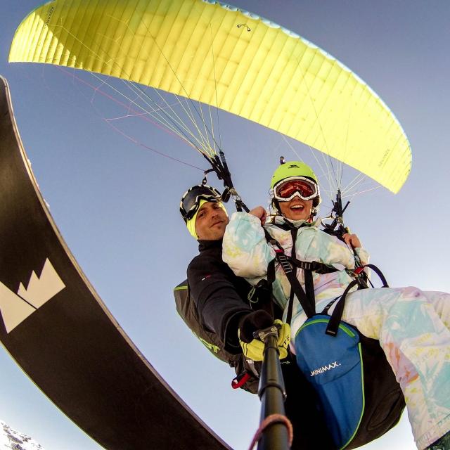 Vol Parapente Chartreuse Hiver