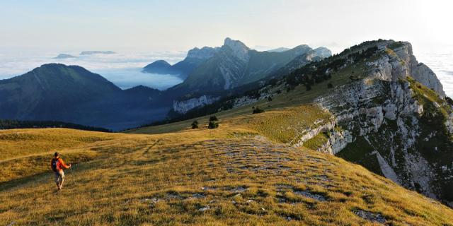 Sur Le Plateau Et Les Cretes De La Dent De Crolles