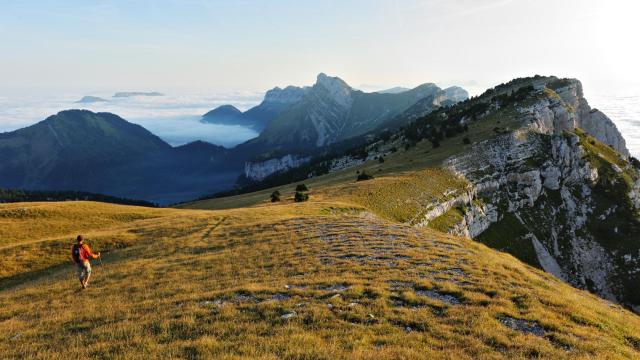 Sur Le Plateau Et Les Cretes De La Dent De Crolles