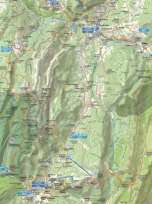 Cartoguide Rando Chartreuse