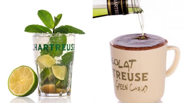 Liqueur Chartreuse Et Green Chaud