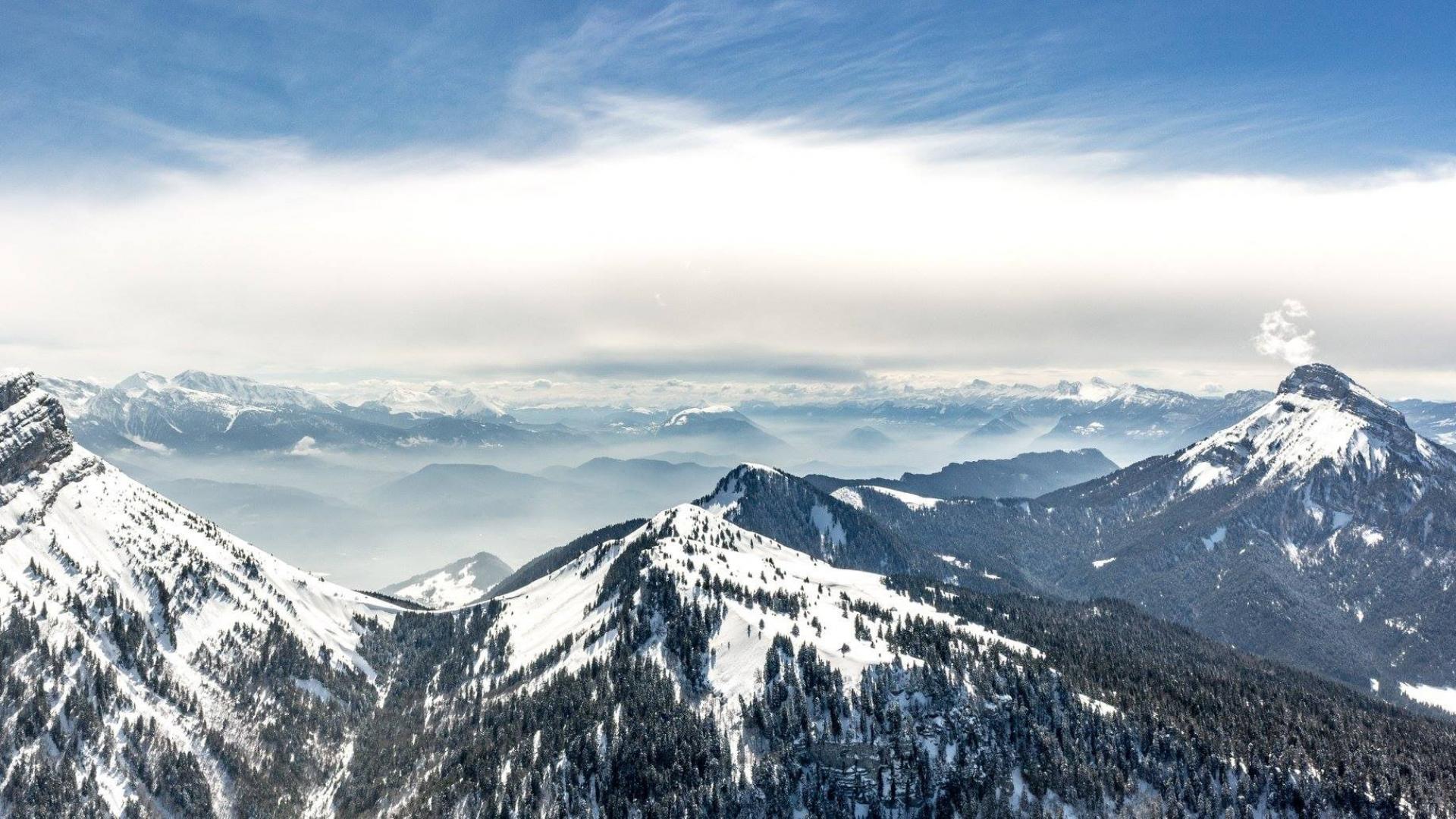 Chartreuse Vue Du Ciel Parapente Hiver