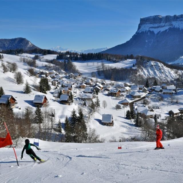 Ski Alpin En Chartreuse Au Désert D'entremont