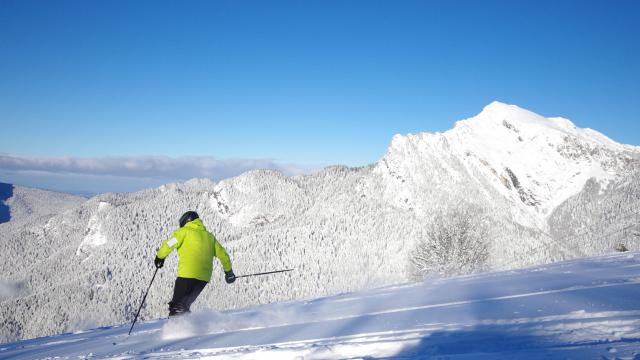 ski de poudreuse - saint pierre de chartreuse