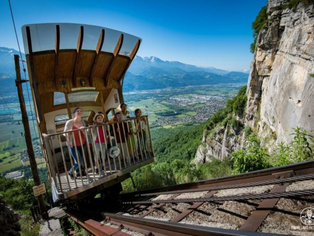 Funiculaire Du Touvet, Montée