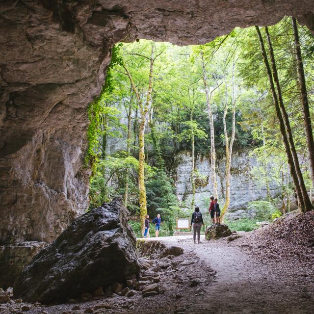 Grottes De Saint Christophe, Visite En Famille