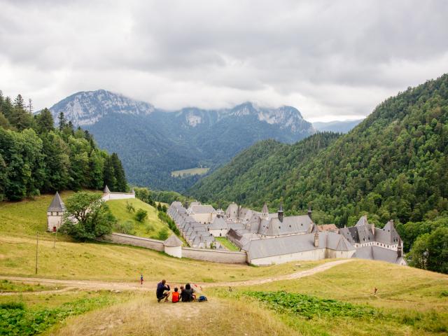 Monastère De La Grande Chartreuse En été