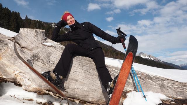 ski hok en Chartreuse