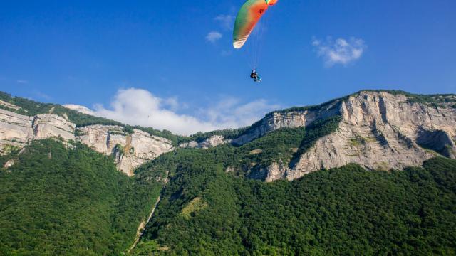 Massif Chartreuse, Parapente