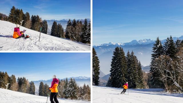 Ski Alpin à St Hilaire Du Touvet En Chartreuse