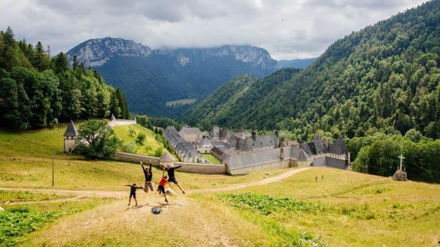 Vue Monastère De La Grande Chartreuse