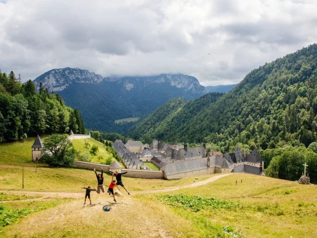 Vue Monastère De La Grande Chartreuse