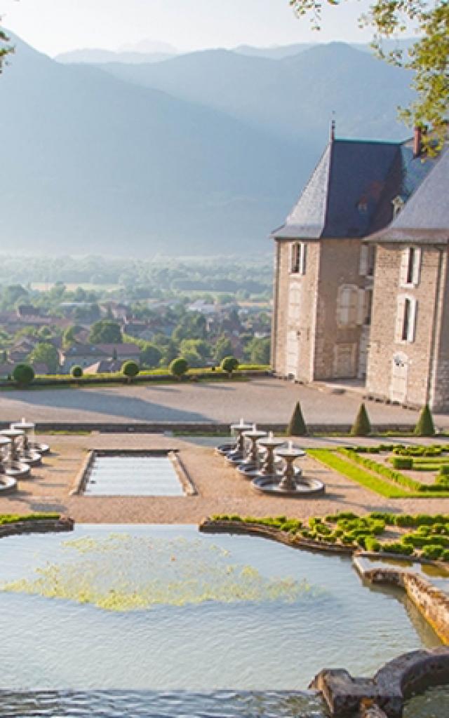 Jardins et chateau du touvet