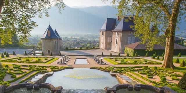 Jardins et chateau du touvet