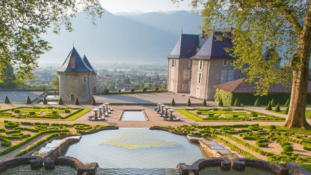 Jardins et chateau du touvet