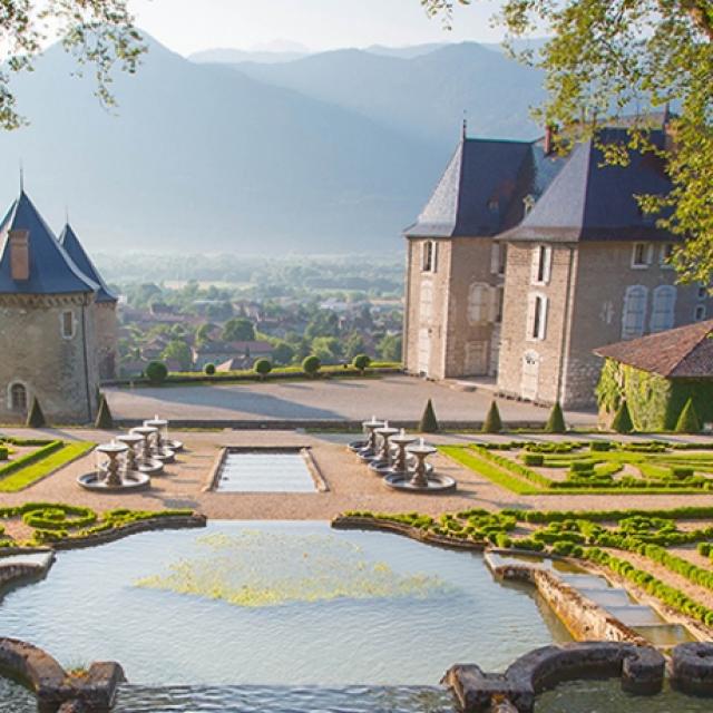 Jardins et chateau du touvet