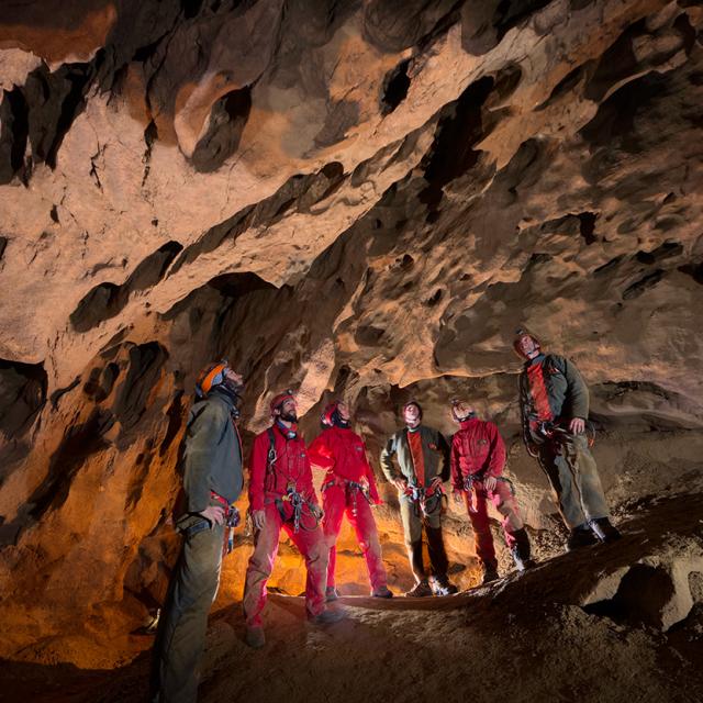 Première explo en spéléologie