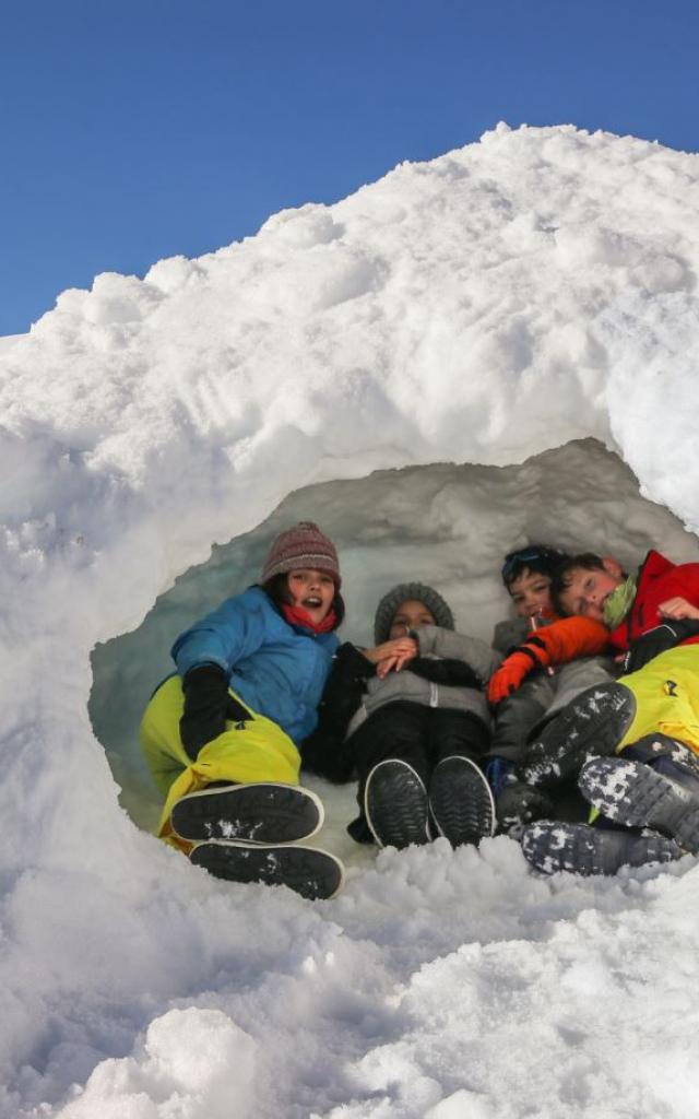 L'igloo est construit !