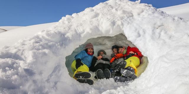 L'igloo est construit !