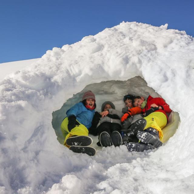 L'igloo est construit !