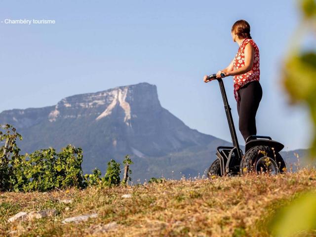 Segway Dans Les Vignes Chartreuse Porte De Savoie