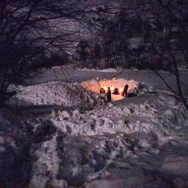 Construction Igloo Alpes Ascensions