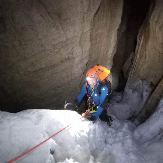 Piolets Grand Glacier Emergence Speleo