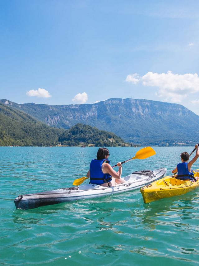 Kayak Lac Aiguebelette Chartreuse Tourisme Agence Les Conteurs