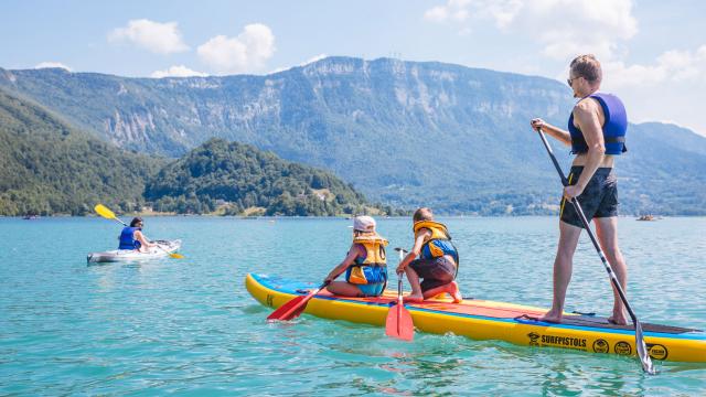 Paddle Lac Aigubelette Chartreuse Tourisme Agence Les Conteurs