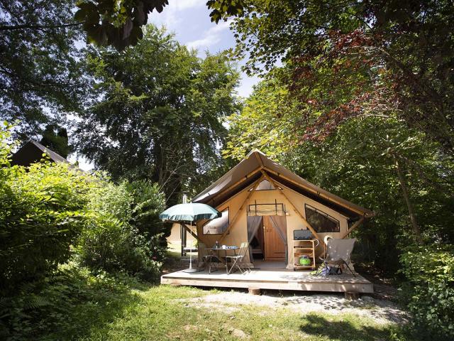 Camping Huttopia Lac d’Aiguebelette ©Manu Reyboz