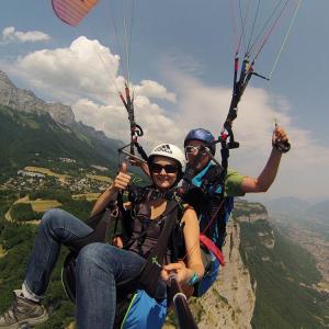 Vol Bapteme Parapente Pascal Chatanay