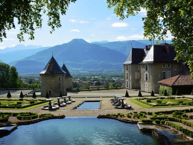 Les fontaines du Château du Touvet