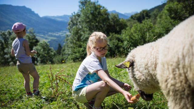 Visite de la Ferme des Belines à Entremont Le Vieux