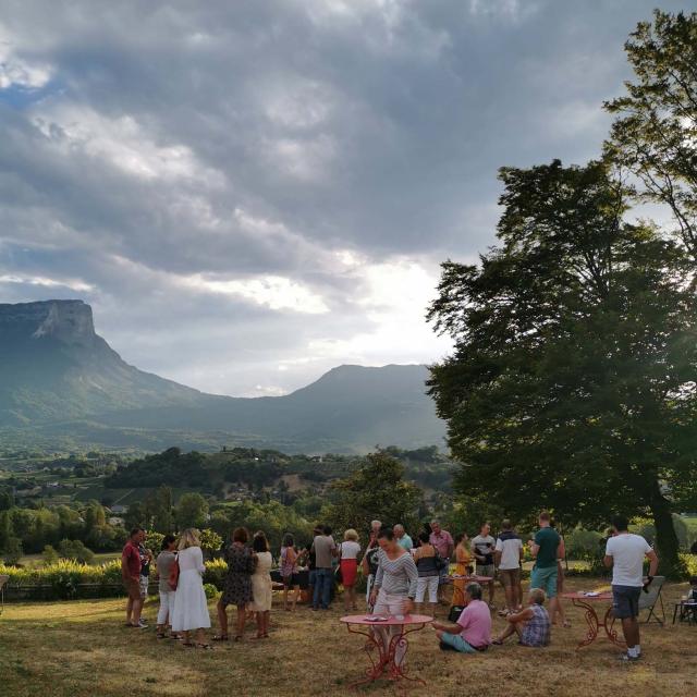 Apero Vignes au Domaine de Grange Longes