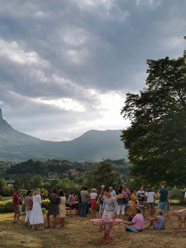 Apero Vignes au Domaine de Grange Longes