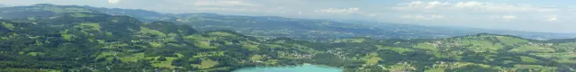 Lac d'Aiguebelette depuis l'Epine