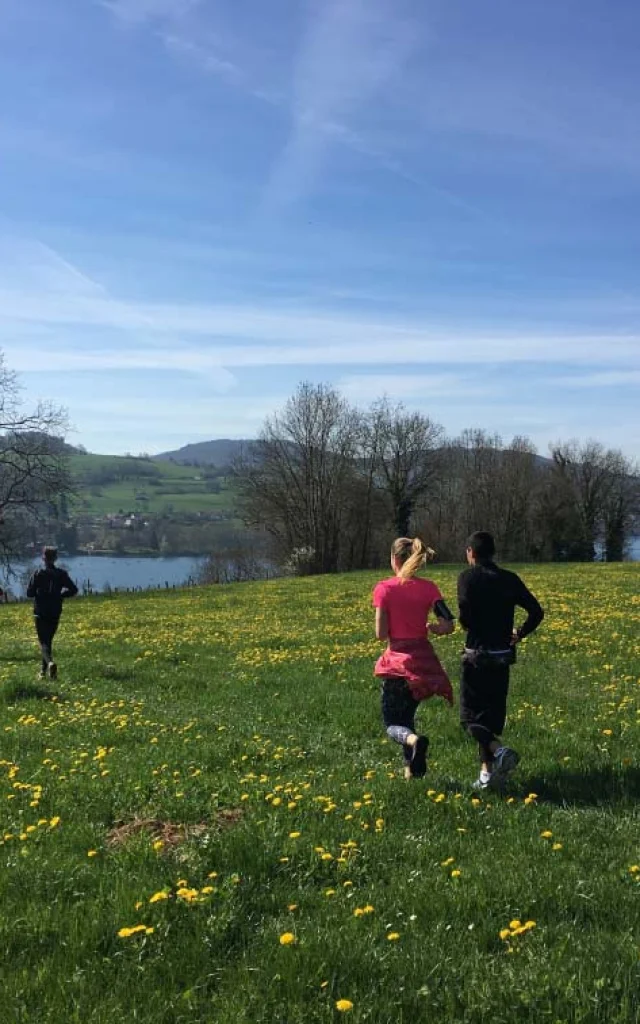 Trail au Lac de Paladru