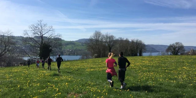 Trail au Lac de Paladru