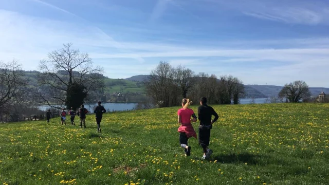 Trail au Lac de Paladru