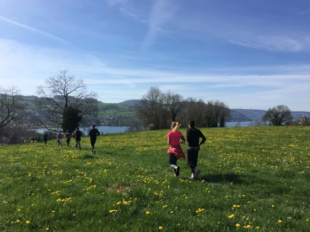 Trail au Lac de Paladru