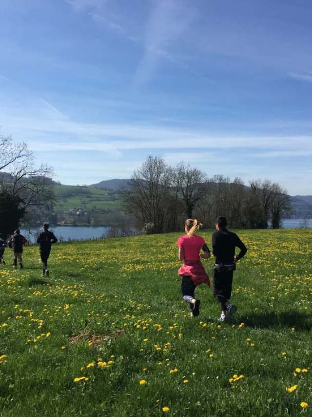 Trail au Lac de Paladru