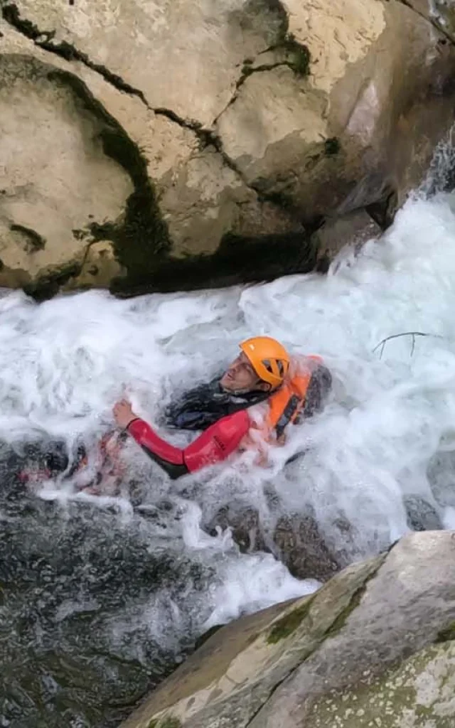 Canyoning dans les Gorges De Chailles avec Peps Nature