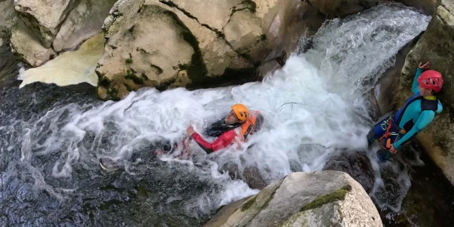 Canyoning dans les Gorges De Chailles avec Peps Nature