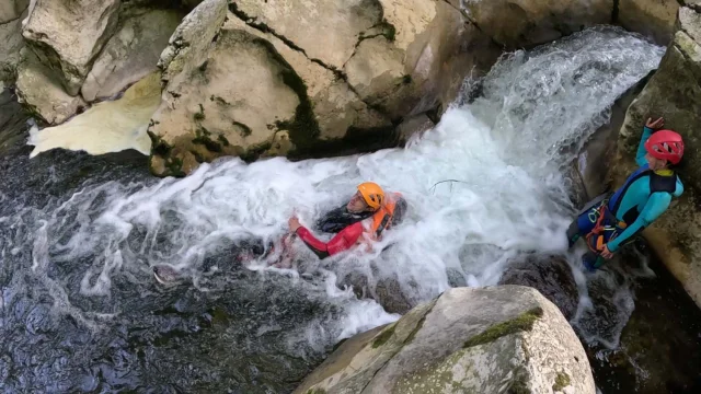 Canyoning dans les Gorges De Chailles avec Peps Nature