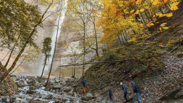 Cascade Pisserotte Automne En Famille Tiphaine Buccino Isere Attractivite