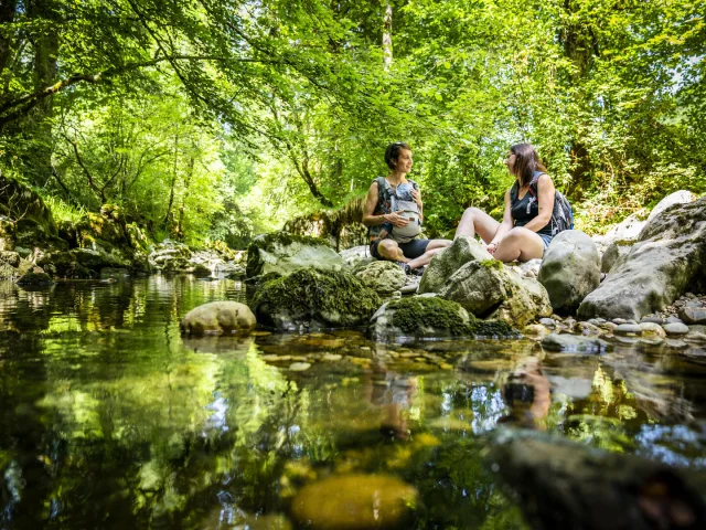 Sur le sentier du Cozon