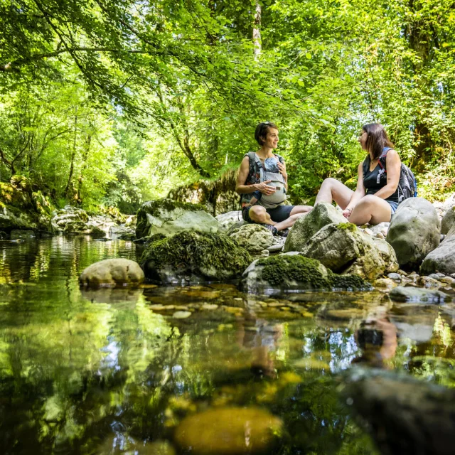 Sur le sentier du Cozon