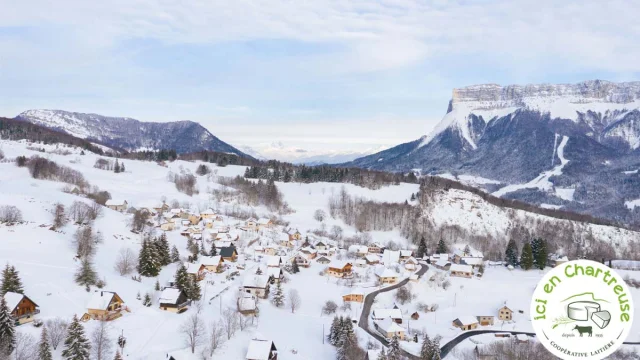 Paysage Mont Granier Hiver