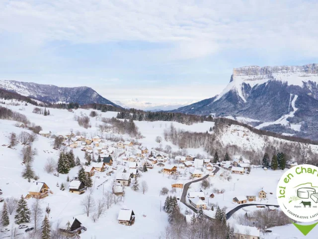 Paysage Mont Granier Hiver